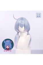 1/3 Delusion Genshin Impact Sigewinne Grey Blue Cosplay Wig